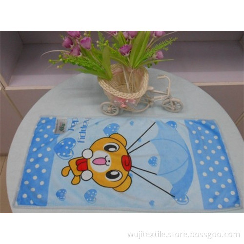 Microfiber Super Soft and Absorbent Lovely Kids' Face Towel (WJ-CH1541)